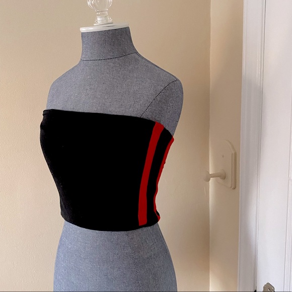 Tops - Rock Rose Couture Women’s Cropped Tube Top Size M